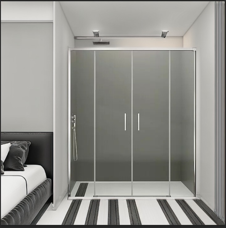 Goma vierteaguas inferior para puerta corredera de mampara baño y ducha