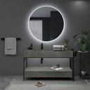 ESPEJO REDONDO CON LUZ LED OPORTO