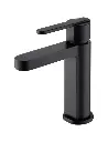 MONOMANDO LAVABO ROMA NEGRO MATE